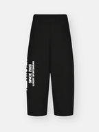 Reverse Logo Sweatpants Negro