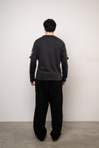 Reverse Logo Sweatpants Negro