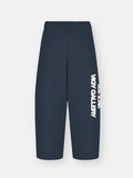 Reverse Logo Sweatpants Navy Blue