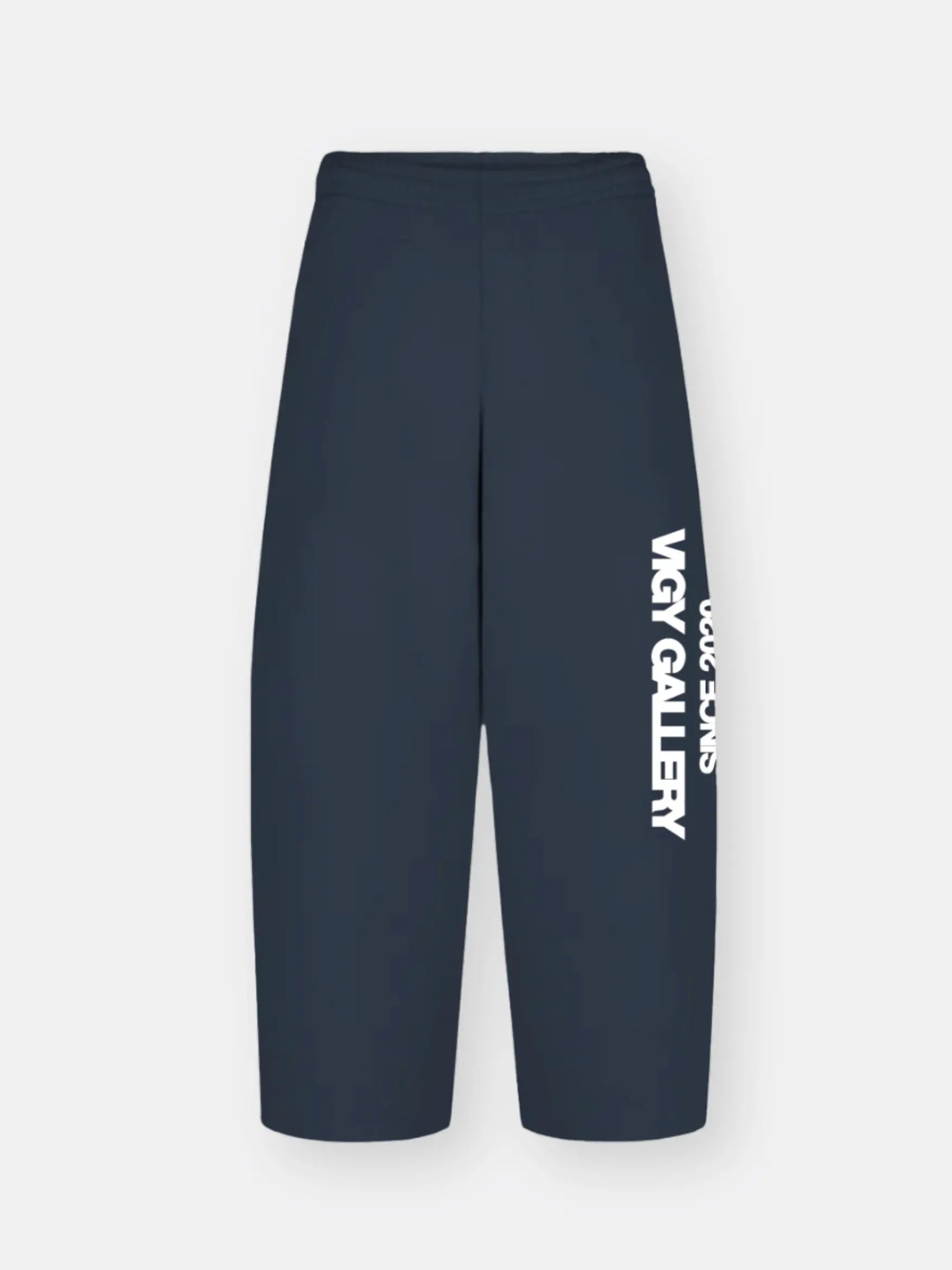 REVERSE LOGO SWEATPANTS NAVY BLUE
