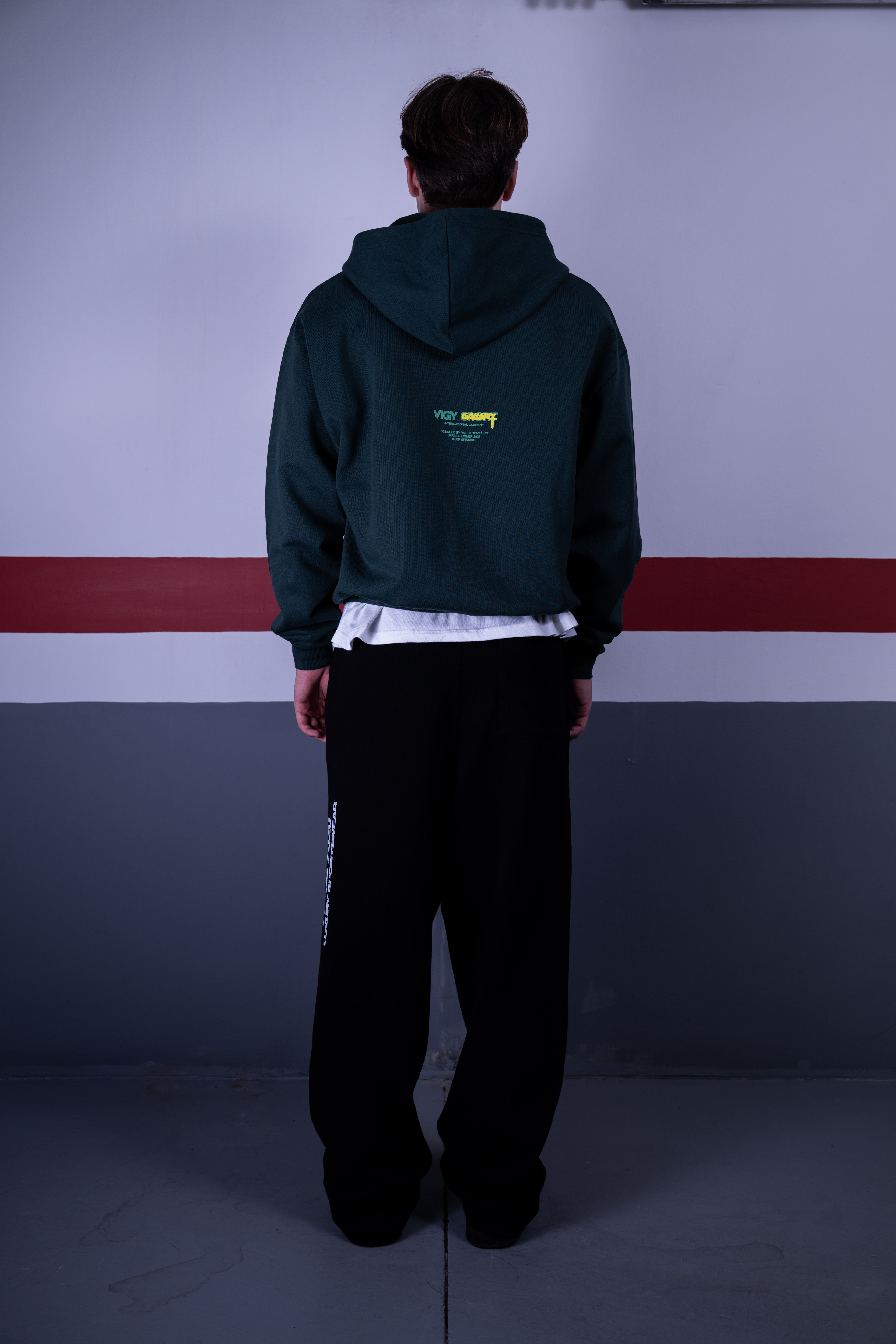Luxury Sportswear Zipped Hoodie