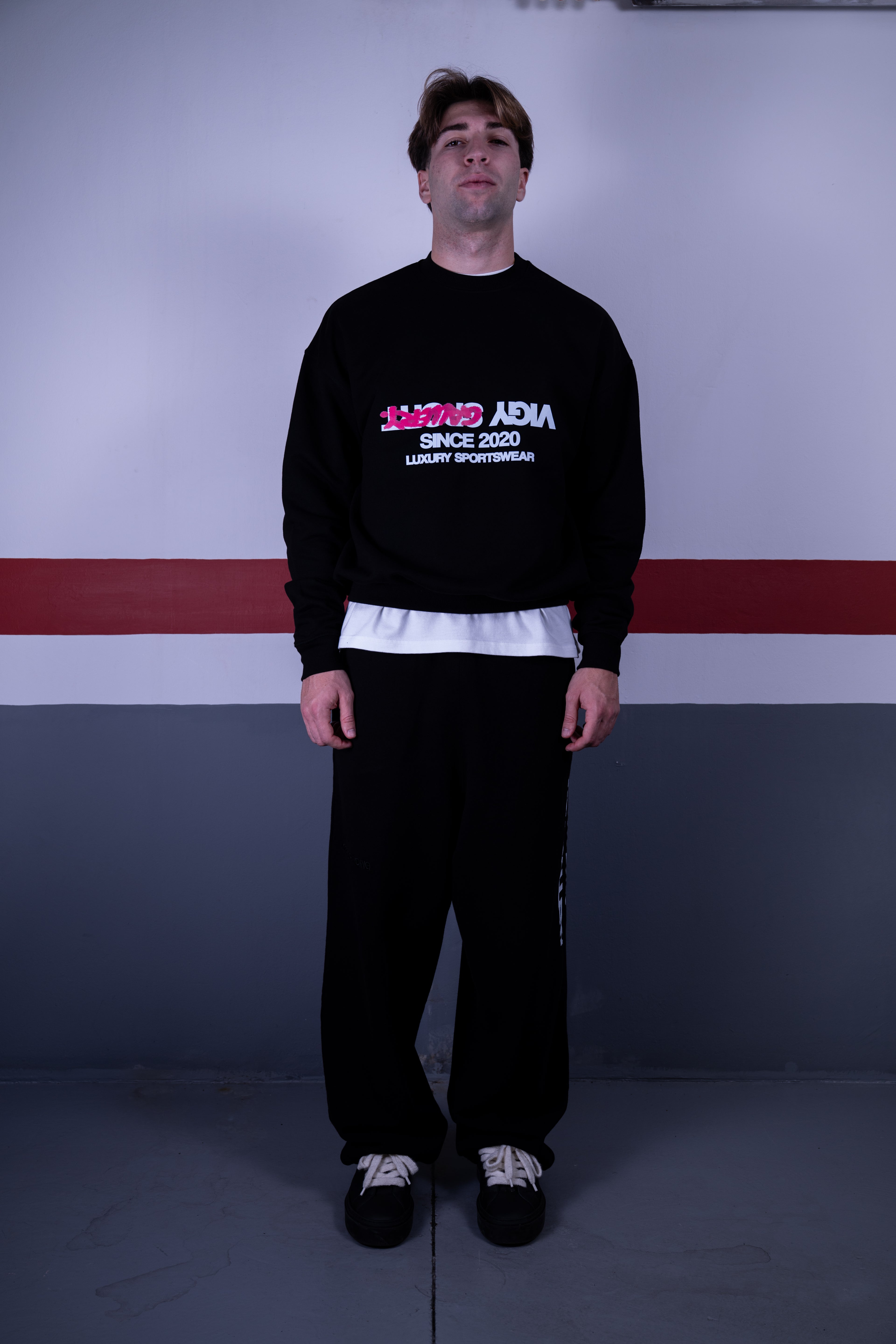 Reverse Logo Crewneck