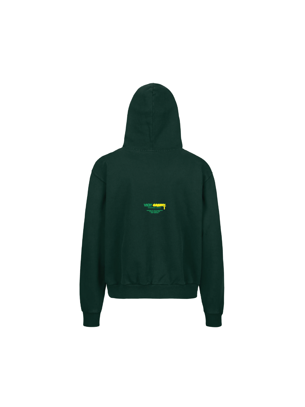 Luxury Sportswear Zipped Hoodie