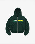Luxury Sportswear Zipped Hoodie