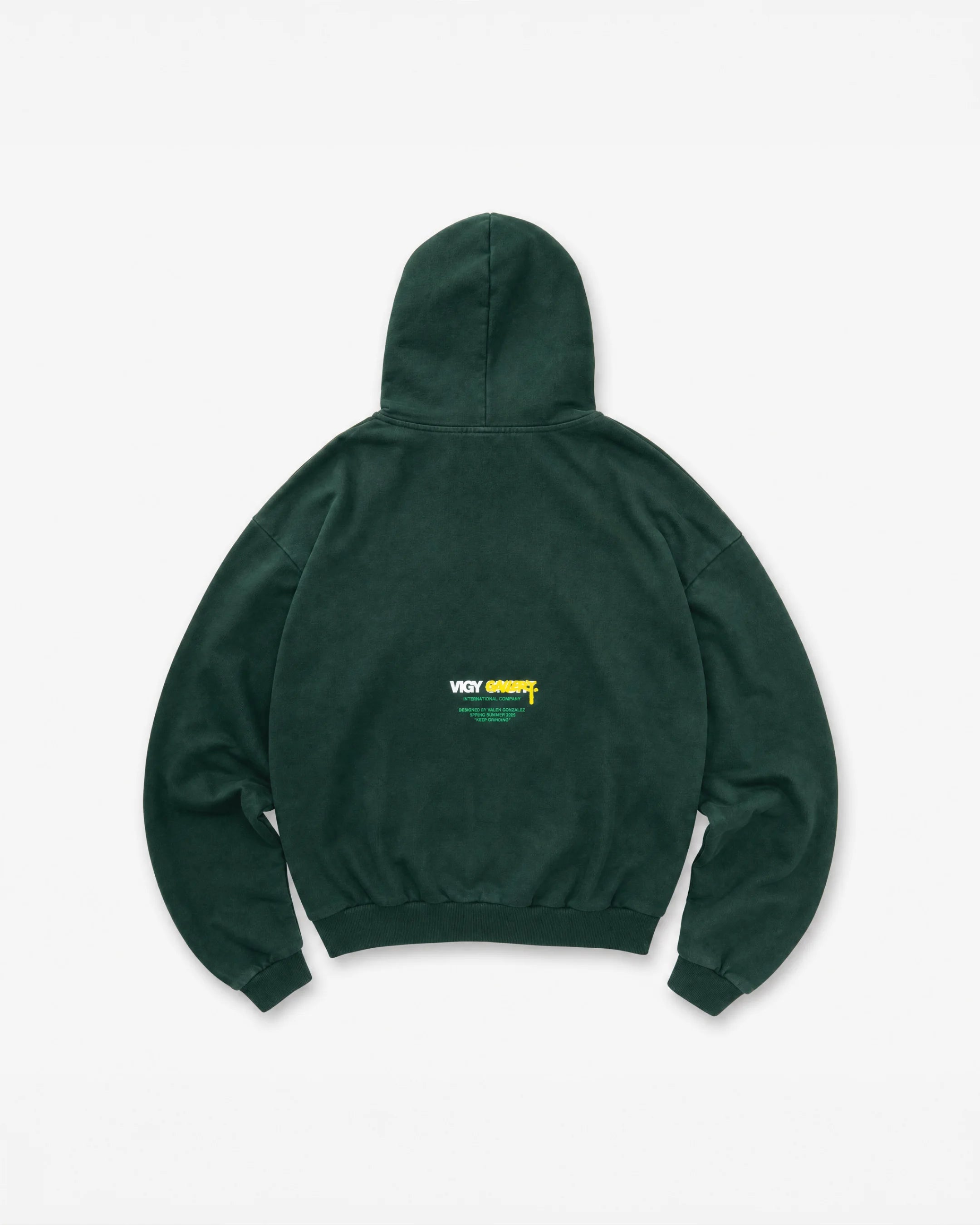 Luxury Sportswear Zipped Hoodie